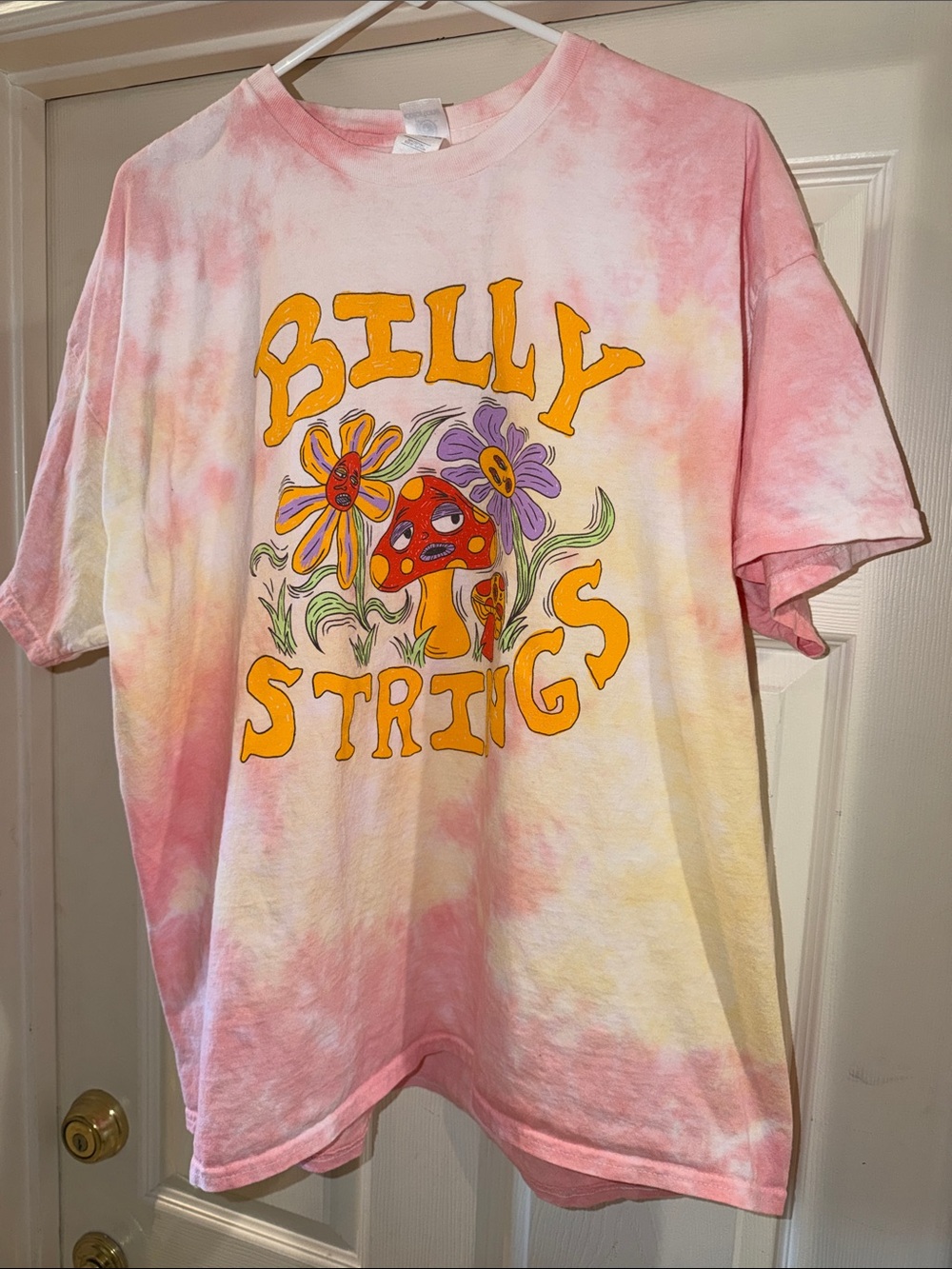 Billy Strings Mushrooms and Melted Flower Faces Tee